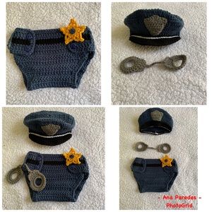 Cop newborn outfit